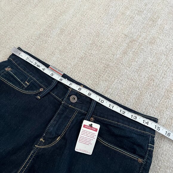 NWT Levi’s Denizen Blue Modern Skinny Jeans 4 Short - Picture 8 of 11